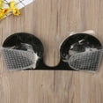 thumbnail image 3 of YOPTOP Ladies Strapless Adhesive Bra Deep U-Shaped Invisible Open Back Bra Suitable for Open Back Dresses,black,d, 3 of 6