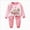 Z91-Pink, variant on Toddler Baby Girl Boy Outfits Long Sleeve Sweatshirt Pant Set Clothes Set For Fall Winter Back-To-School Pajamas & Dailywear Set 6-12 Months 12-24 Months 2T 3T 4T 5T 6T Set 6-12 Months