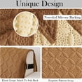 thumbnail image 4 of Loveseat Sofa Covers Sofa Cover for Couch,Washable Couch Cover with Non Slip and Elastic Straps,Sofa Slipcover Furniture Protector for Kids Pets(104"x76"), 4 of 9