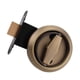 thumbnail image 3 of Puerta de acero inoxidable Perfecl con perilla giratoria bronce, 3 of 8