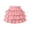 Pink, variant on Zpanxa Girls Summer Clothes Kids Girls Skirt Sports Mini Tier Ruffle Plain Elastic High Waist Casual Skirts Black 7 Years