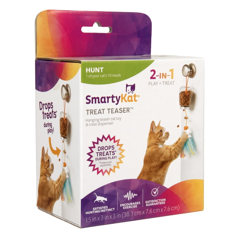 SmartyKat Treat Teaser Interactive Cat Toy, Medium photo 8