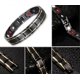thumbnail image 3 of Men's therapy bracelet made of pure stainless steel, 22 cm, 3 of 5