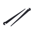 thumbnail image 3 of 200 Pcs Support de Tuyau d'Irrigation Goutte à Goutte en Forme de C 4 / 7mm Support de Tige Fixe Raccords d'Irrigation Goutte à Goutte, 3 of 5
