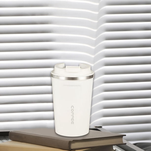 Tumbler aislante de vacío, botella de , taza de agua de viaje a prueba de fugas de acero inoxidable de 380 ml para acampar a casa