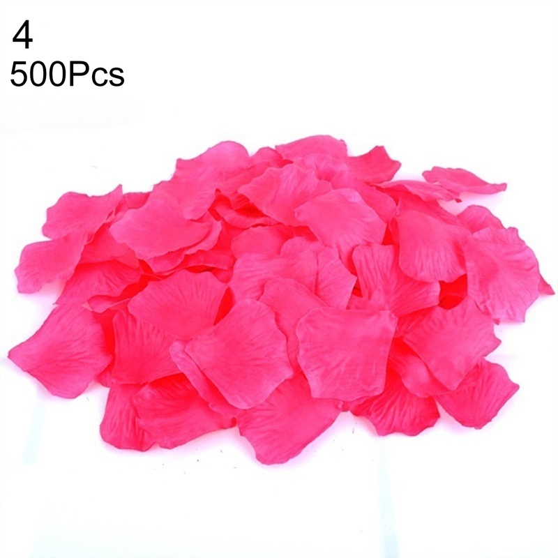 HEVIRGO Artificial Rose Petal,500Pcs Wedding Party Decoration Floral