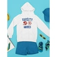 thumbnail image 3 of Varsity Team 85 Hoodie Juniors -Image by Shutterstock,  Small, 3 of 4