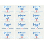 Johnson's Baby Gentle Bar Soap with Moisturizer, 3.5 Ounce / 100 Gram (Pack of 12)