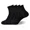 Black, variant on Womens Essentials Ankle Socks Breathable Low Cut Crew Socks for Women 10 Pairs,Fits Shoe Size 5-10