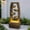 Brown, variant on mdj pottery Grey Rustic Water Fountain, 37.6 inch High Resin Cascading Fountain with LED & Quiet Pump, Outdoor Decor for Patio Backyard Garden