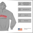 thumbnail image 6 of Bad To The Block Muscle Car Sweatshirt Street Racer American RT V8 Octane Power Perfomance Racing Coupe Hoodie, 6 of 7
