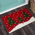 thumbnail image 2 of TIELUTT Christmas Doormat Front Door Decoration Christmas Decoration Throw Blanket for Women Light Carpet Merry Home Area Rug All the Feels Blanket Cold Throw Blanket, 2 of 4