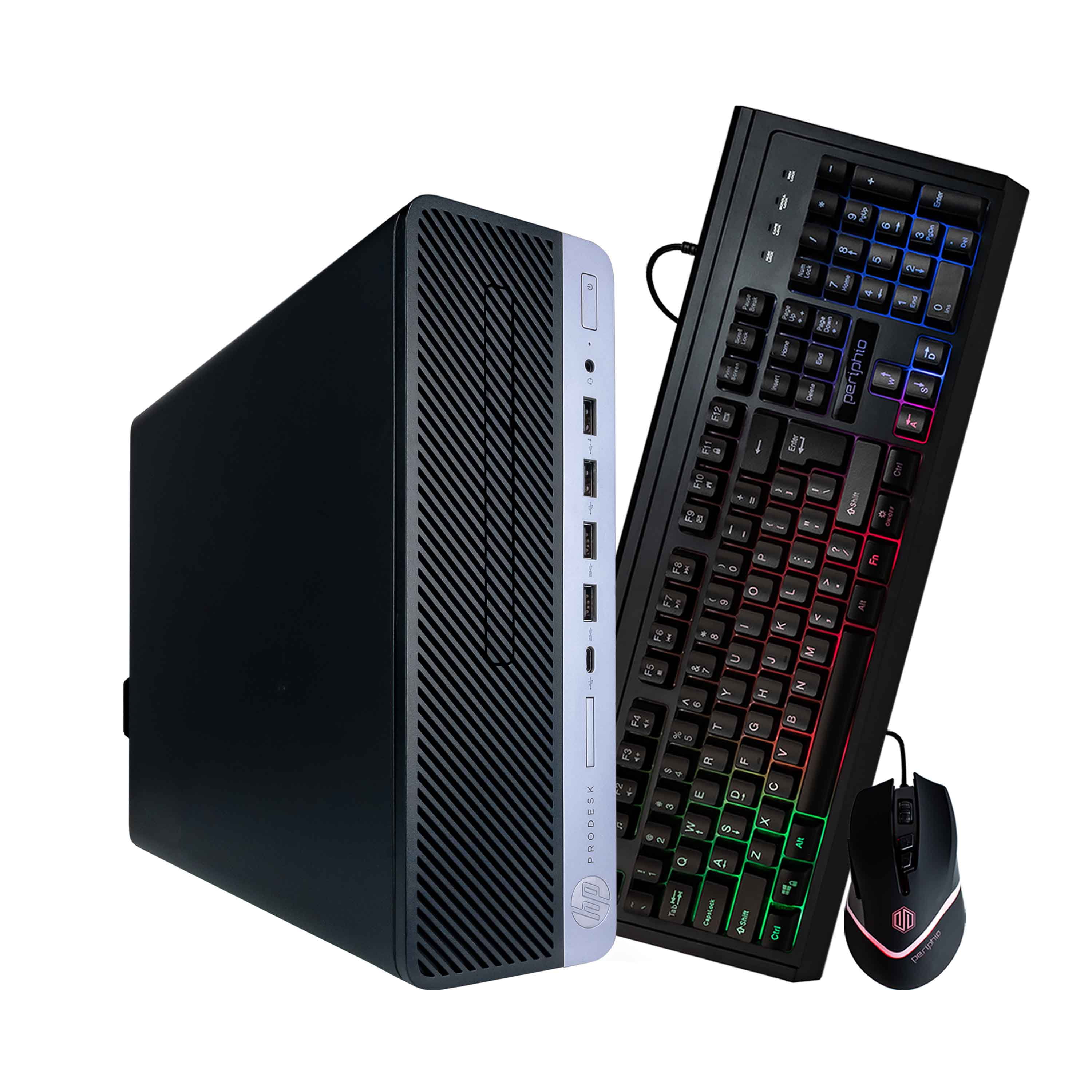 Restored HP ProDesk 600 G4 Desktop PC, Intel Core i5 3.2GHz, 16GB RAM, 1TB SSD, Win 11 Pro, WiFi, BT, Gaming KBM – Blair Tech (Refurbished)