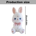 thumbnail image 2 of XIANXIAN 10" White Cat Stuffed Animal Plush Toys for Girls and Boys, Cute Plushies, Realistic Cat Stuffed Animals Plush Toy for Kids, Easter Basket Stuffers, Birthday Surprise Gifts, Christmas Decor, 2 of 6