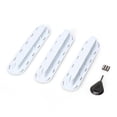thumbnail image 1 of 3 Pack Future Tri Fins Box Plugs Fin Base Screw Surf Fins Plugs Set Extra Fin Key Fin Screws, 1 of 7