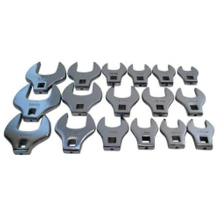 

50in. Drive Jumbo Crowfoot Wrench Set - 17 Pieces