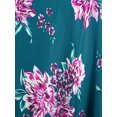 thumbnail image 5 of Terra & Sky Women's Plus Size Floral Slip Skirt, 5 of 6