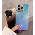 thumbnail image 4 of Compatible with iPhone 14 Pro Max Case for Women Girls,Luxury Shiny Fashion Gradient Glitter Bling Cute Clear Acrylic Plate Shockproof Case for iPhone 14 Pro Max(Gradient Black), 4 of 14