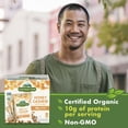 thumbnail image 3 of Cascadian Farm Organic Honey Cashew Protein Granola, 6 Pouches, 2.5 oz. Each, 3 of 8