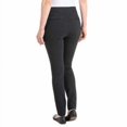 Dalia Women's Pants Sz XS Plaid Pull-On Chino Leg Pant Black Regular ...