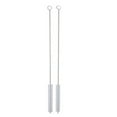 thumbnail image 2 of Melantax Case Pack 20x0.8 cm Stainless Steel Drinking Straw Brush Straw Cleaning Brush, 2 of 6
