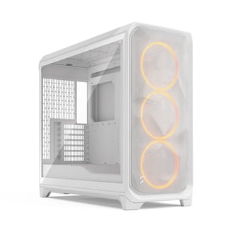 NZXT ATX Mid-Tower H510 Elite Case with RGB Fans, Matte White