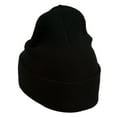 thumbnail image 3 of Trinidad Flag Embroidered Long Knitted Beanie - Navy OSFM, 3 of 5