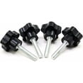 thumbnail image 4 of Black plastic m8x40 star shape clamping handle knob 10pcs for mechanical equipment, 4 of 4