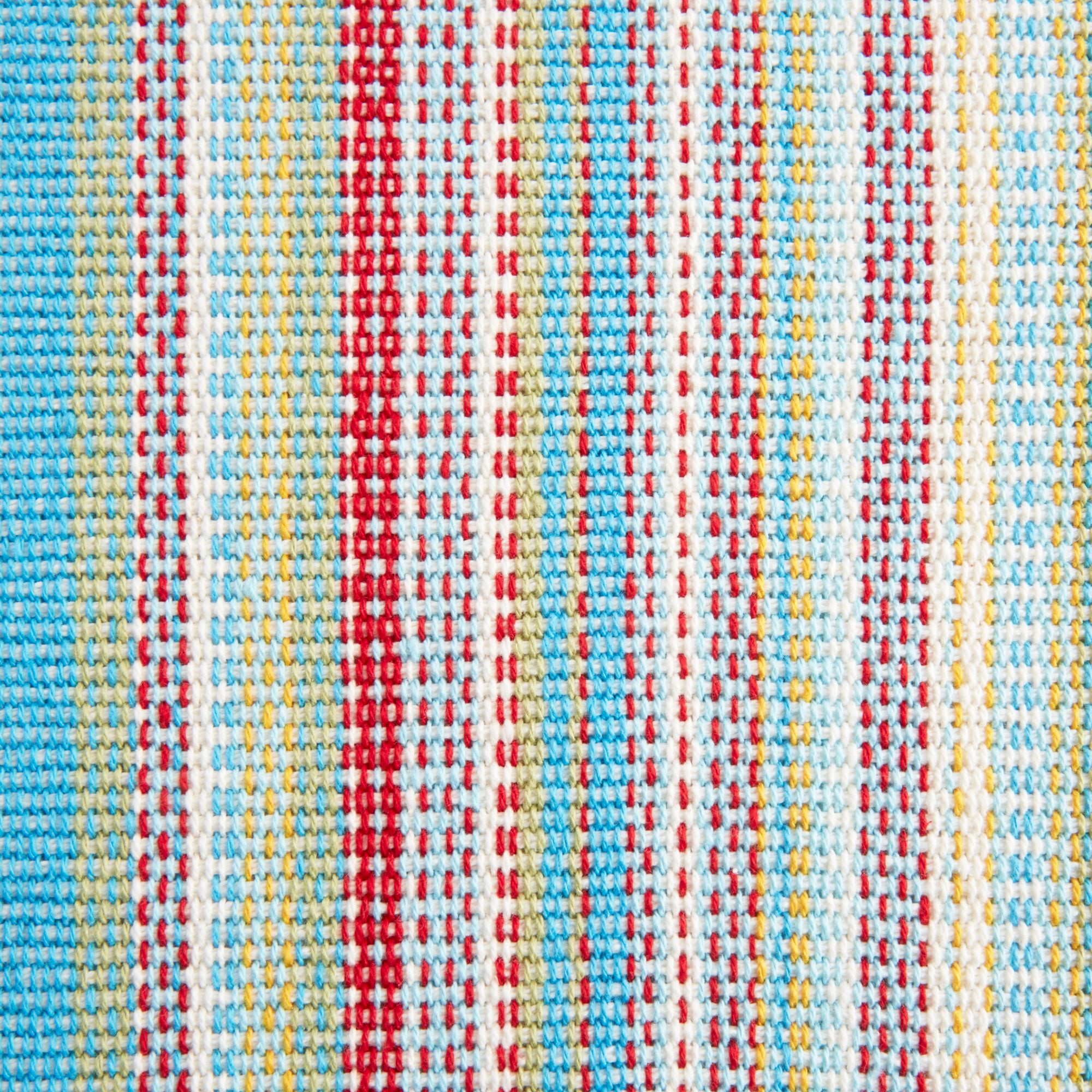 (2 pack) The Pioneer Woman Classic Chunky Stripe Placemat, Multicolor, 19"W x 14"L