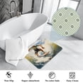 thumbnail image 3 of Surf Polyester Non-Slip Machine Washable Floor Rug, for Office, Chair Rugs Included, 3 of 6