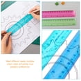 thumbnail image 4 of 32 Pcs Règle en Plastique Règle Colorée Règle Esthétique Règle de Dessin Fourniture Scolaire, 4 of 8