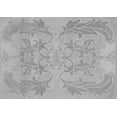 thumbnail image 1 of Ahgly Company Indoor Rectangle Abstract Gray Modern Area Rugs, 7' x 10', 1 of 4