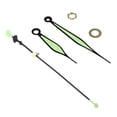 thumbnail image 1 of 1 Set Luminous Clock Hands The Dark Pointers for Clock Repairing crafts, Including Washer And Screw, Easy to Install, 1 of 8