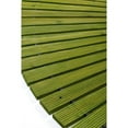 thumbnail image 4 of Plow & Hearth 4'L Roll-Out Green Curved Hardwood Pathway, 4 of 5
