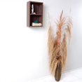 thumbnail image 3 of Fresca Armoire Latérale en Noyer avec 2 Espaces de Rangement Ouverts, 3 of 3