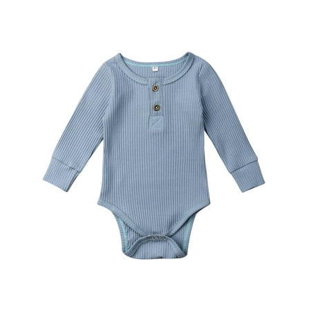 

Kuriozud Baby Girl Cotton Clothes Knitted Long Sleeve Romper
