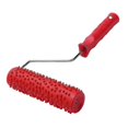 thumbnail image 2 of 7inch Embossed Raindrop Painting Roller With Plastic Handle For, 2 of 5