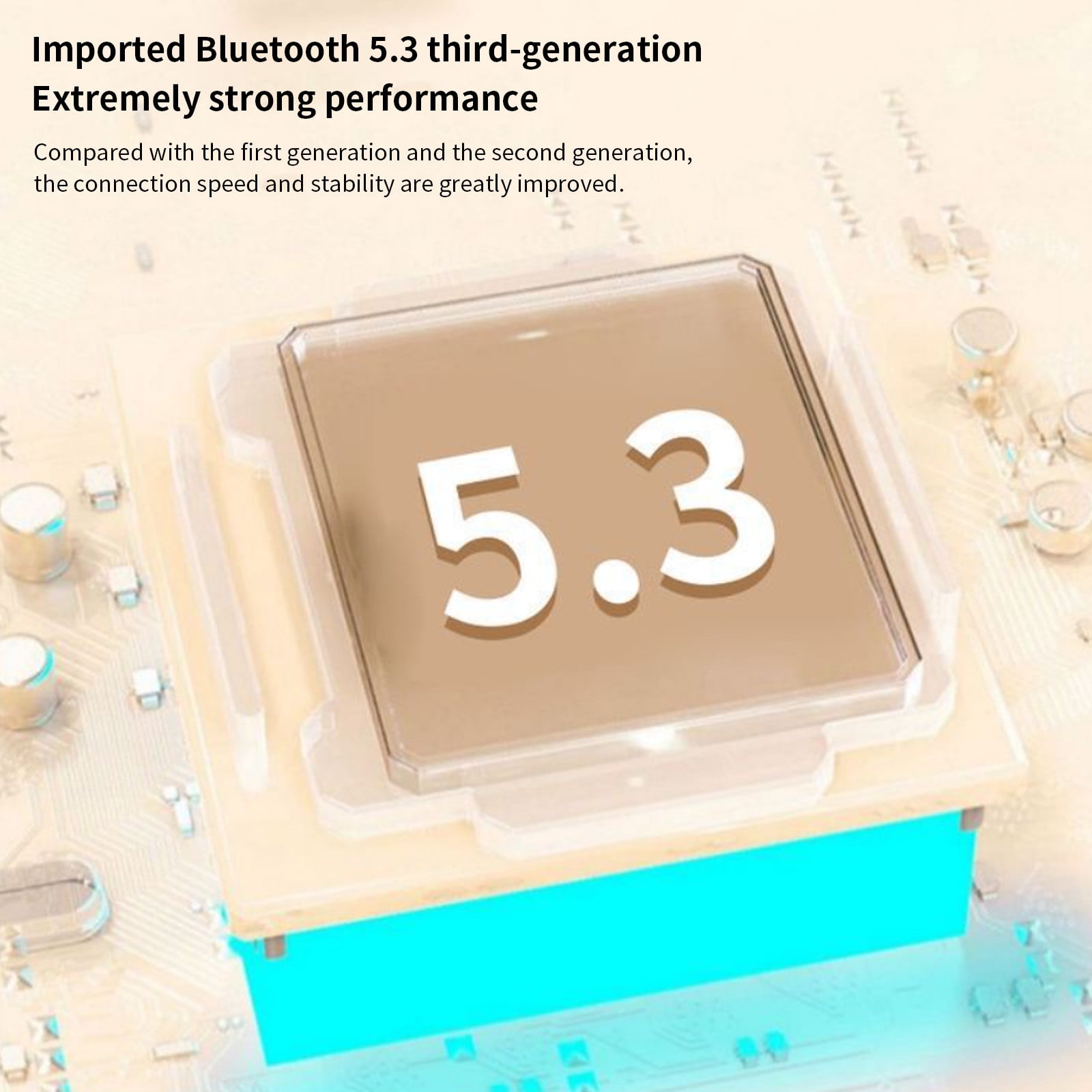 Wireless Earbuds Bluetooth Headphones E10 in-ear earphones Mini Invisible Ultra-small Ultra-long Life Noise Cancelling Earphones With Charging Case
