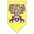 thumbnail image 4 of Pet and Dog Bandana Screen Printed, "Sometimes, The Smallest Things Take Up The Most Room In Your Heart", 4 of 10