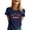 Navy, variant on Women's USA 250th Anniversary Shirt Christian Cross One Nation Under God Shirts