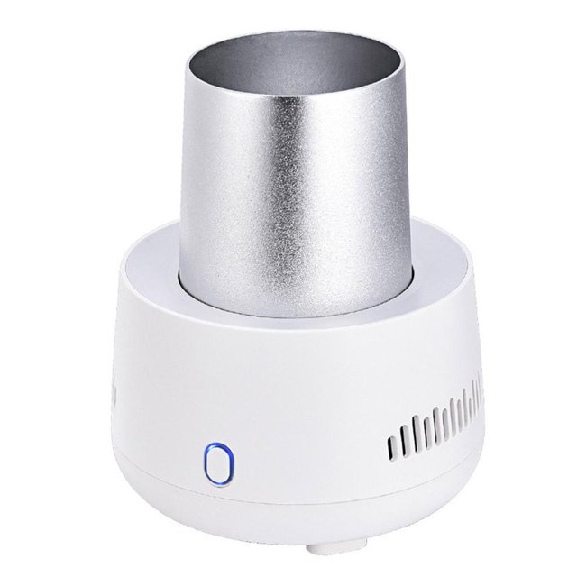 para portátil para enfriar Fast Mini Smart Beverage Cooler Cup Quick Cool Making Car Ice Machine Encimera Fiesta en Baoblaze Máquina de enfriamiento rápido