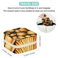 thumbnail image 5 of Shell Travel Portable Square Jewelry Box Organizing Rings Earrings Necklaces Bracelets for Girls Women, 5 of 6