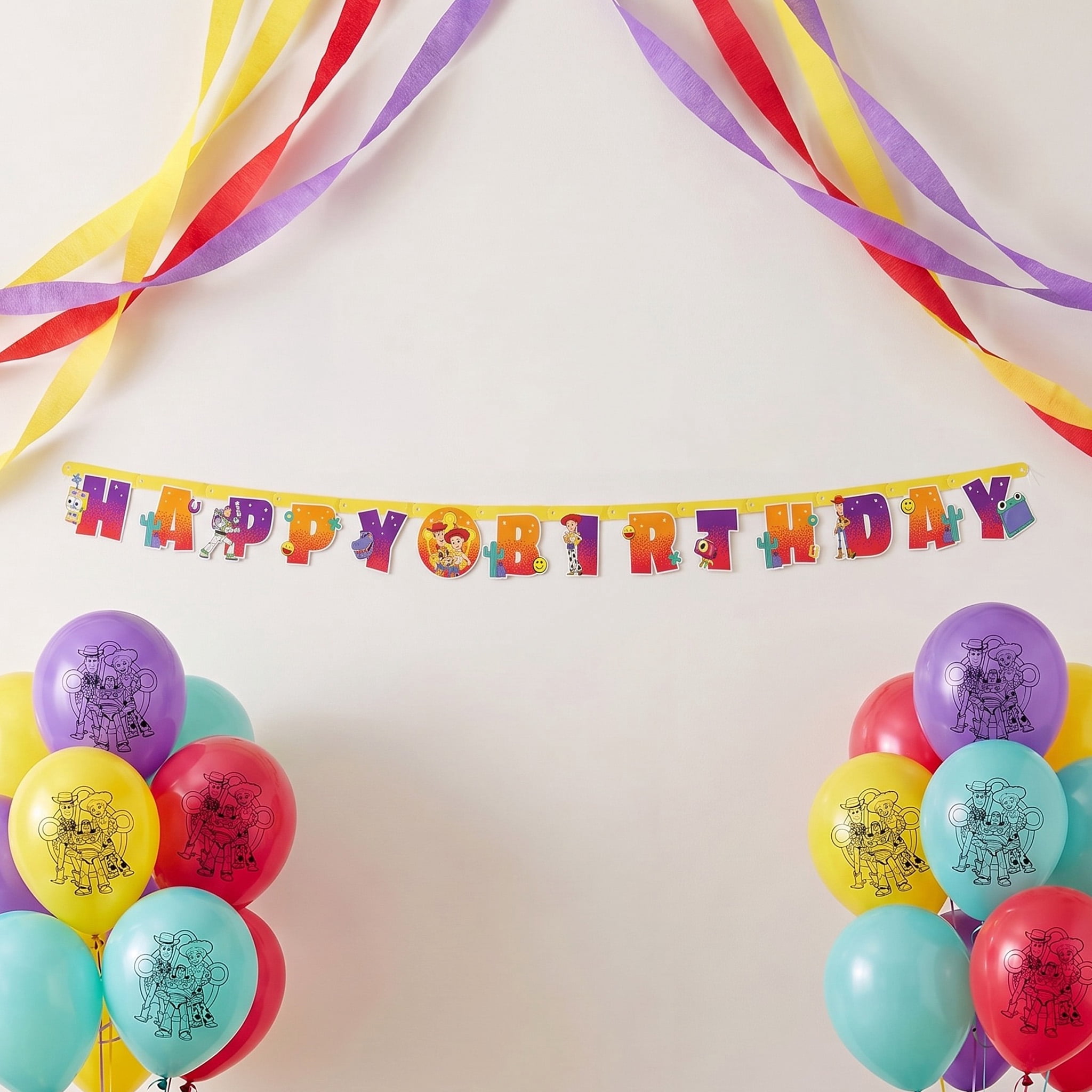 Toy Story 1 Count Happy Birthday Jointed Banner