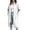 White(Womens Coats), variant on GUACER Long Cardigans for Women Zip Up Soft Long Sleeve Tunic Sweatshirt Jackets with Pockets for Casual Fall Winter Outerwear
