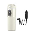 thumbnail image 3 of Car Heating Cup Electric Heat Water Cup Easily Washing Coffee Mug Smart Heating Car Cup for Milk Heated Outdoor White, 3 of 8