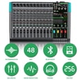 thumbnail image 3 of Mezclador de audio Depusheng PA12 12 canales USB Bluetooth MP3, 3 of 9