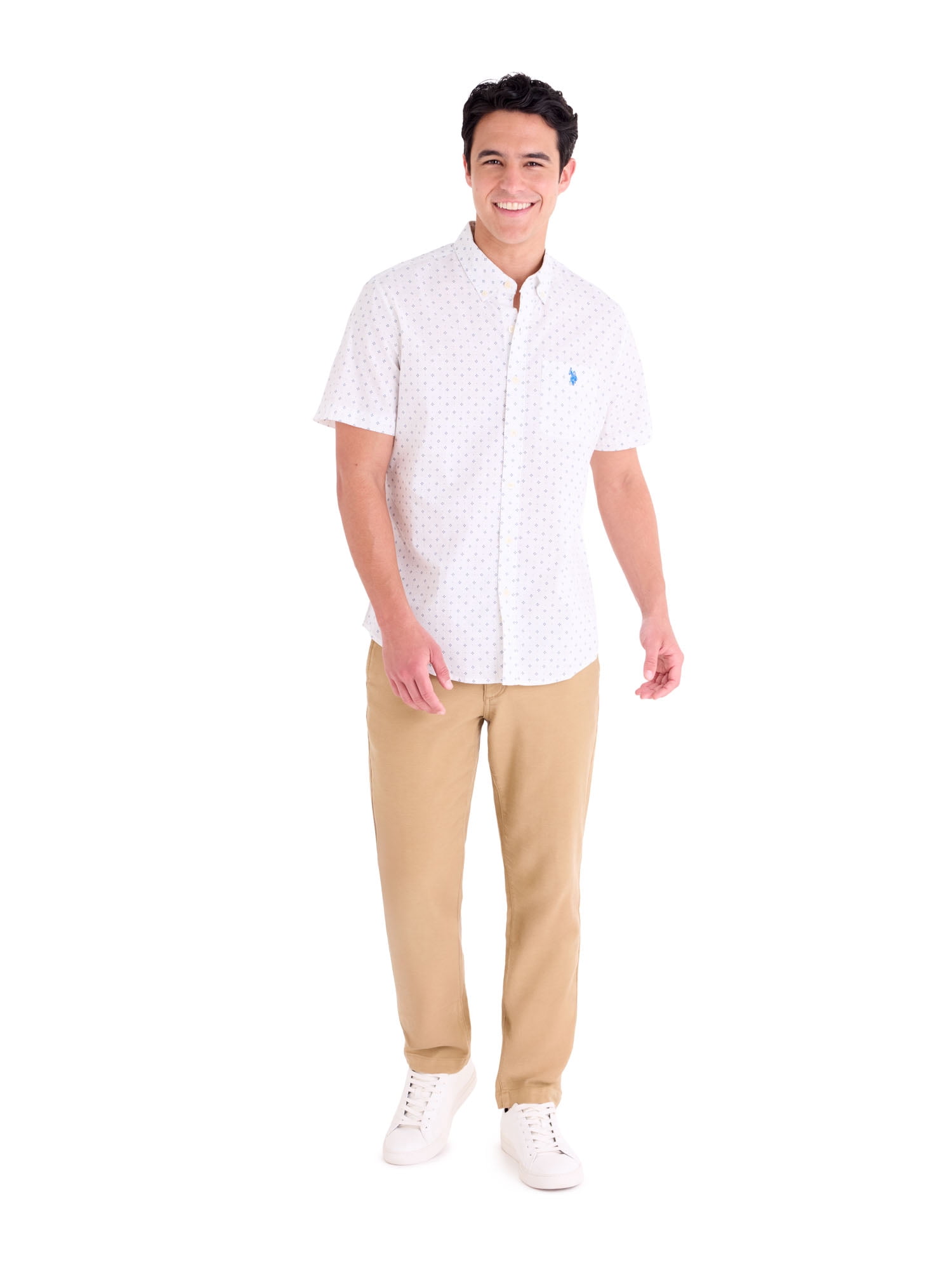 U.S. Polo Assn. Men's Short Sleeve Buttondown Shirt