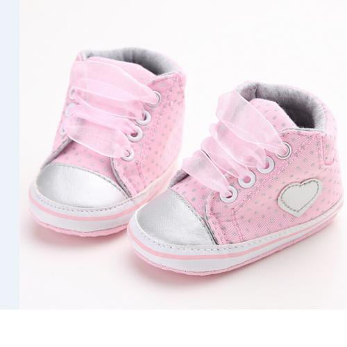 Hot Sale Infant Baby Girl Casual Shoes Student Children Kids Princess Sneakers 