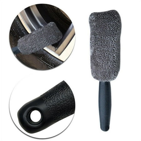 

Ruibeauty Plastic Handle Microfiber Wheel Tire Tyre Rim Brush Washing Cleaner for Car SUV