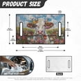 thumbnail image 6 of Whosucclay Flower Bull Golf Cart Seat Protector, Fold-Away Design Washable Anti-Fade Golf Cart Seat Cover for Yamaha EZGO Club Car, 52.36" x 32.28", 6 of 6